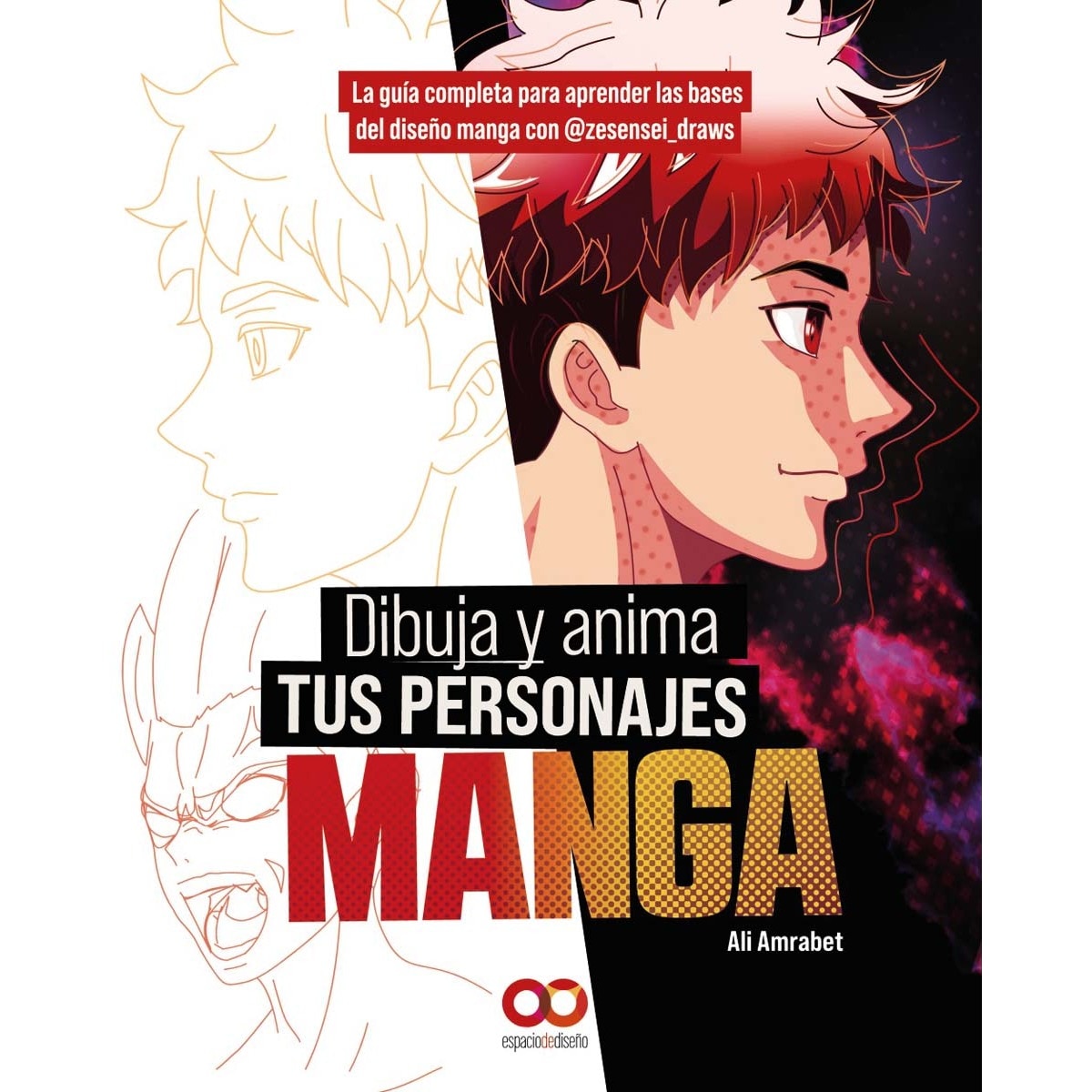Imagem 0 de Dibuja y anima tus personajes manga. La guía completa para aprender las bases del diseño manga con @zesensei_draws