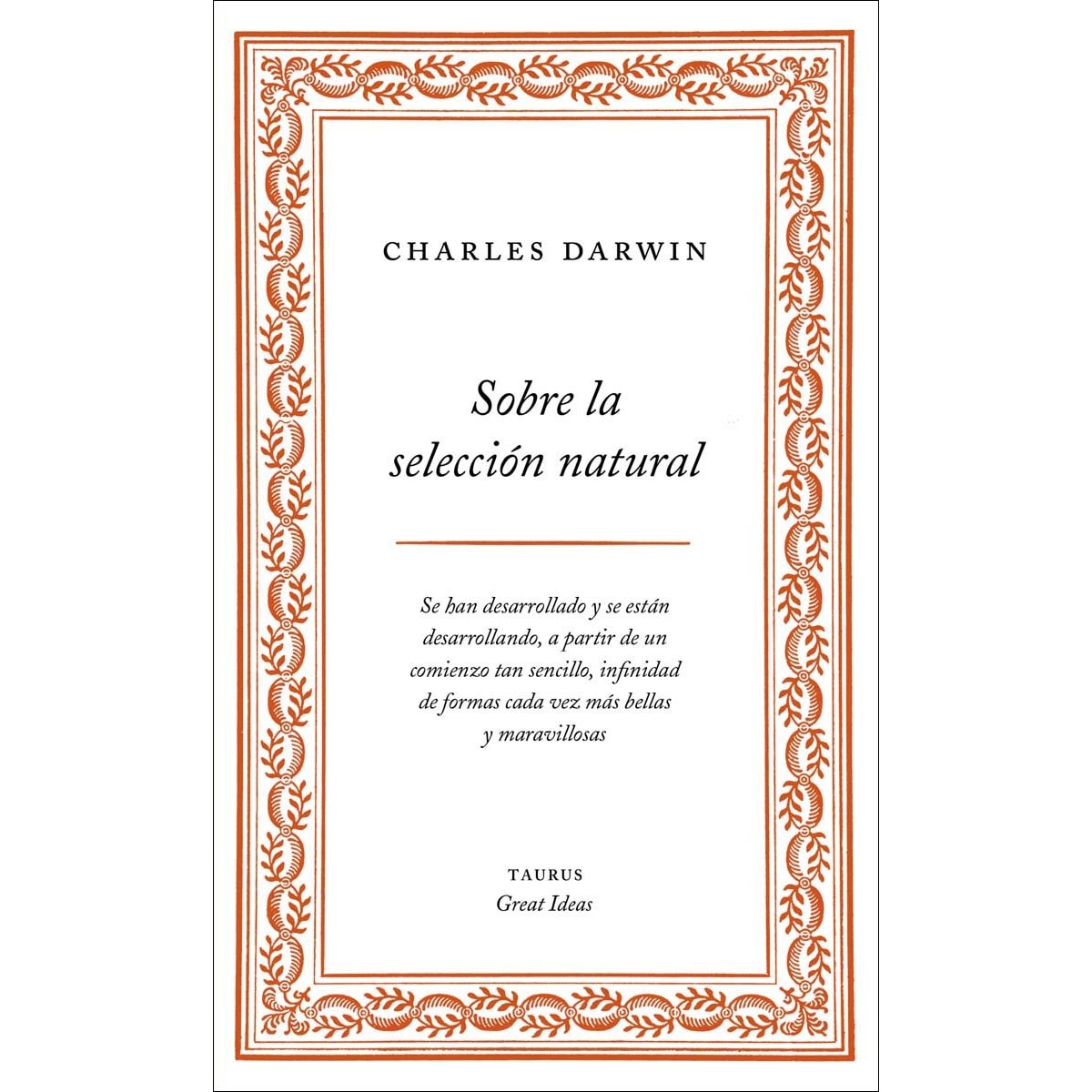 Sobre la selección natural (Serie Great Ideas) (Capa mole) 1