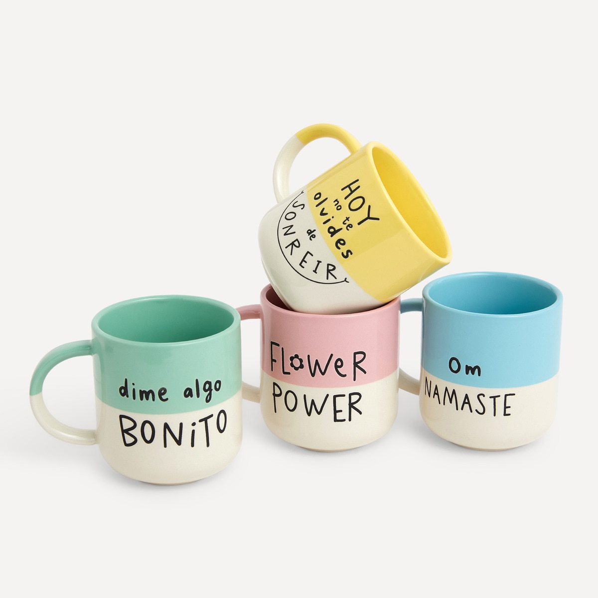 Taza Bonito Basics El Corte Inglés Verde-3