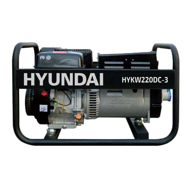 Imagen 0 de Motosoldadora Gasolina 6,5 kVA HYKW220DC-3