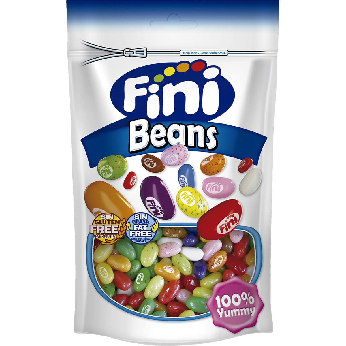 Beans caramelos surtidos sin gluten bolsa 180 g