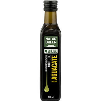 aceite de aguacate 1ª prensión en frío botella 250 ml - Naturgreen