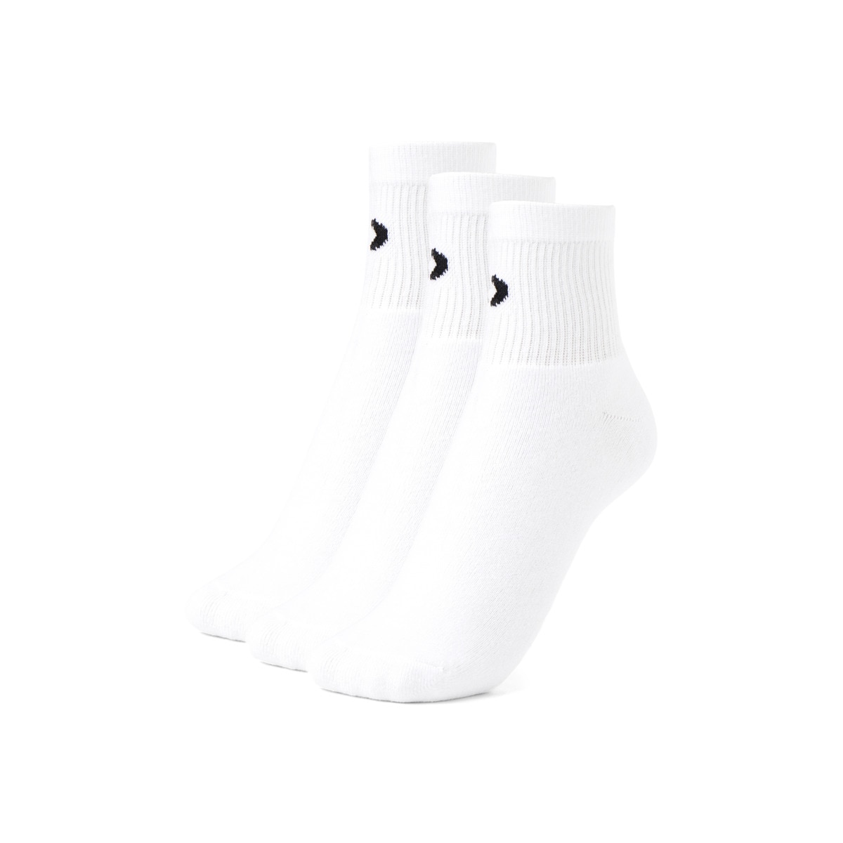 Imagem 0 de Pack de Três Pares de Meias de Treino com Cano Médio