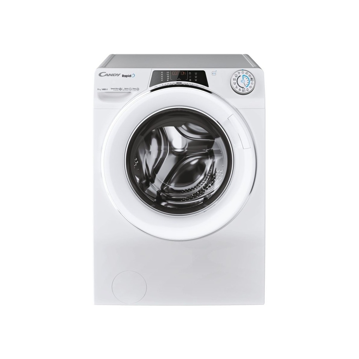 Imagem 0 de Máquina de Lavar Roupa Candy Rapidó RO14116DWMCT-S Carga Frontal de 11 kg e de 1400 rpm - Branco