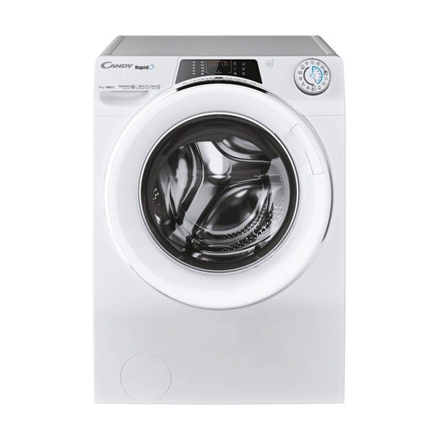 Imagem 0 de Máquina de Lavar Roupa Candy Rapidó RO14116DWMCT-S Carga Frontal de 11 kg e de 1400 rpm - Branco