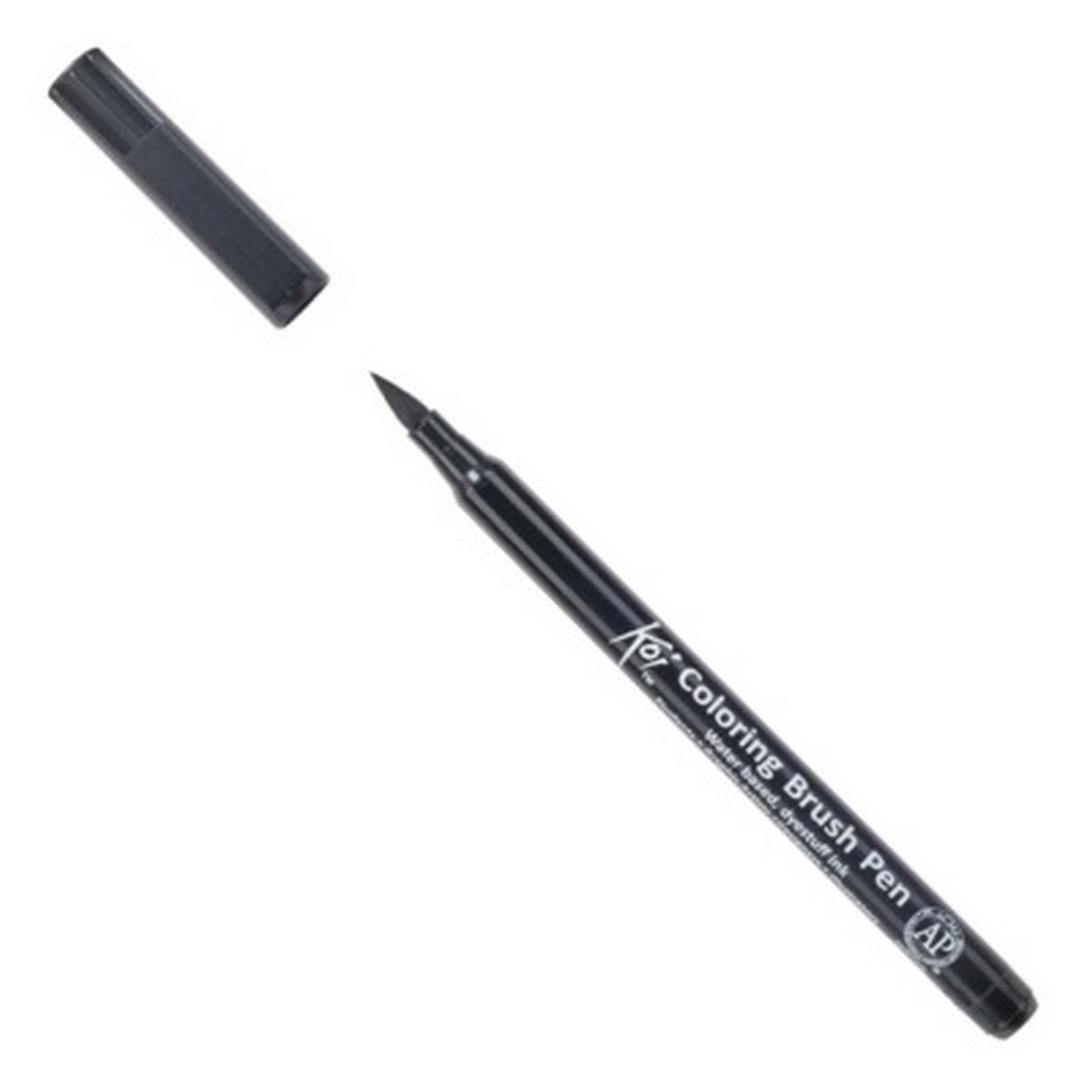 Imagem 0 de Marcador Koi Colouring Brush Pen Preto Sakura