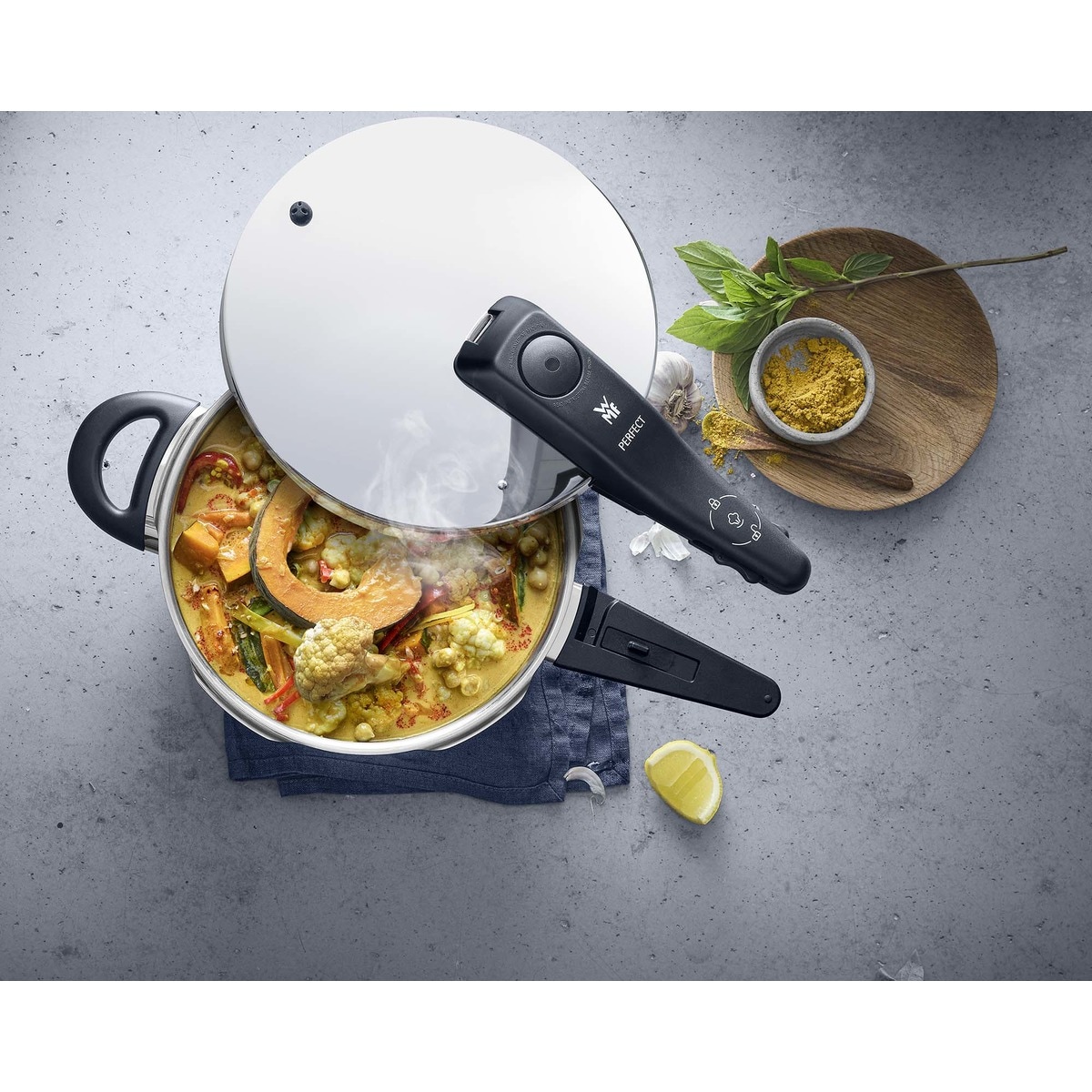 Panela a Pressão Perfect Aço-9