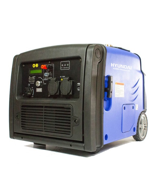Generador Inverter Monofásico Gasolina 4T 2,8 kW HY3200SEI Azul / Negro-1
