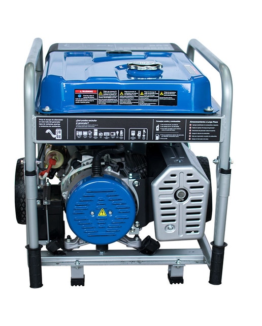 Generador Monofásico Abierto Gasolina 4T 5 kW HHY7000FEK Azul / Negro-3