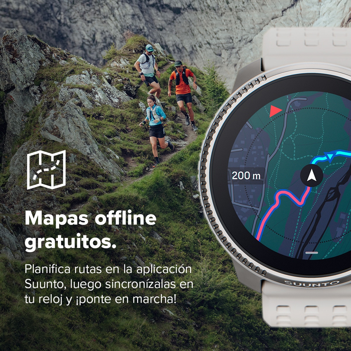 Relógio GPS Race Branco-9