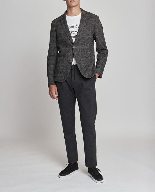 Imagen 0 de Chaqueta cuadros bolsillos parche