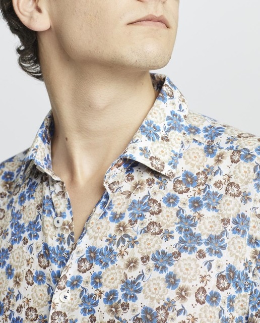 Imagen 0 de Camisa estampada cuello clásica