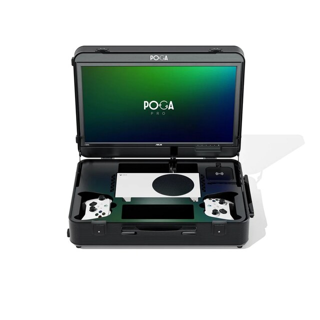 Imagem 0 de Poga Pro - Mala de Viagem Xbox One X com Monitor LCD - Preto