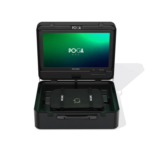 Imagem 0 de Mala Poga Arc com Monitor Gaming de 19" para PS4 Slim, PS5 e Xbox Series S - Preto