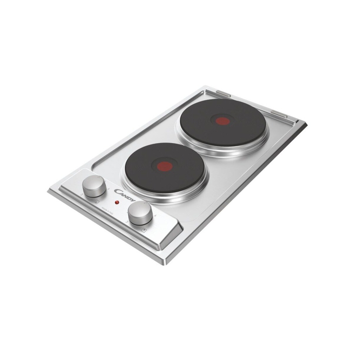 Placa Elétrica Candy CE32XK de 2 Zonas e de 28,8 cm - Inox Inox-3