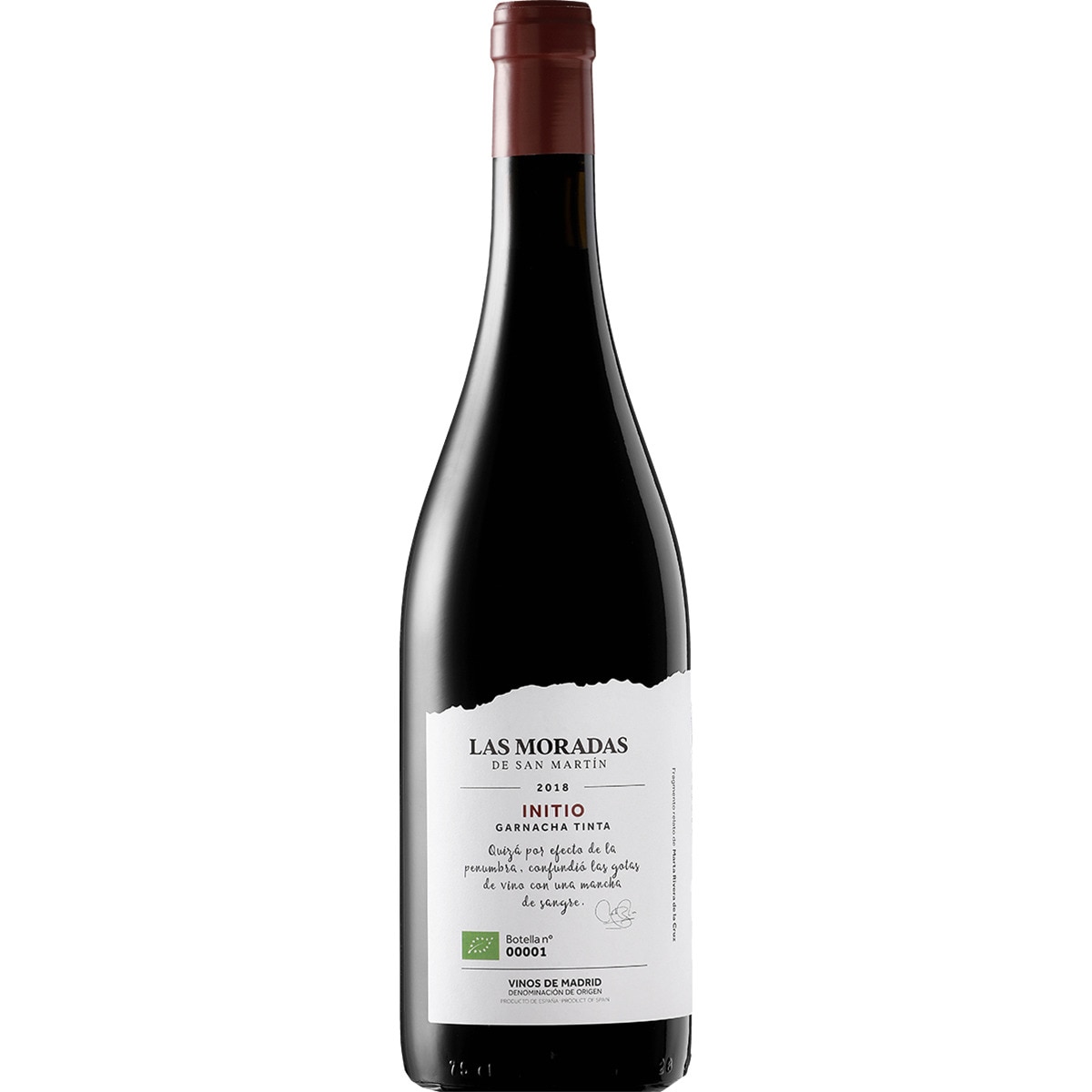 Initio vino tinto garnacha DO Vinos de Madrid botella 75 cl