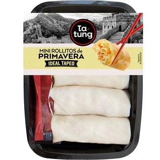 mini rollitos de primavera + salsa agridulce envase 140 g - Ta-tung