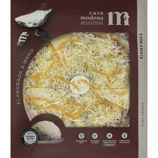pizza de 5 quesos envase 390 g - Casa Modena
