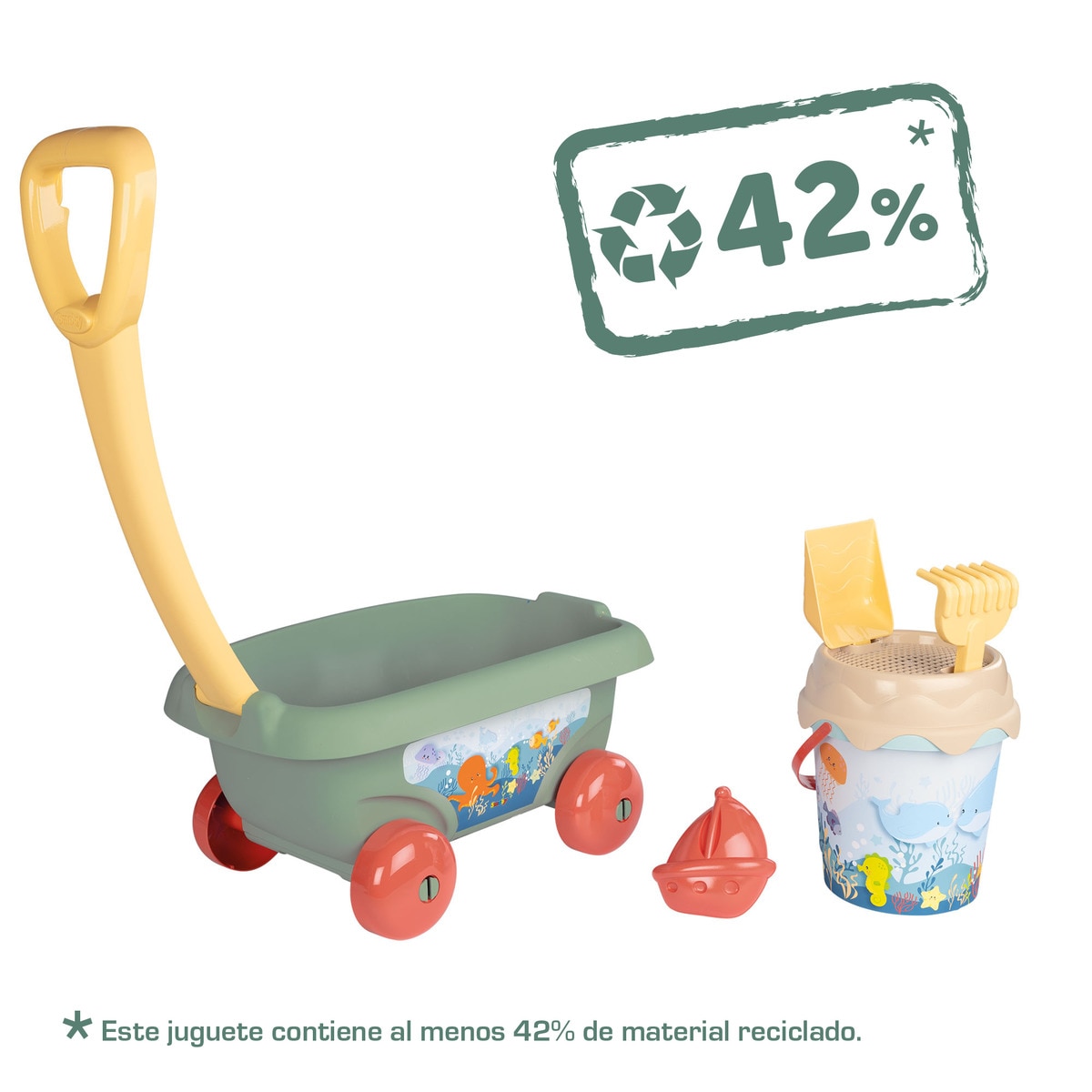 Casitas De Madera Infantiles Smoby Carro De Aventura Eleito