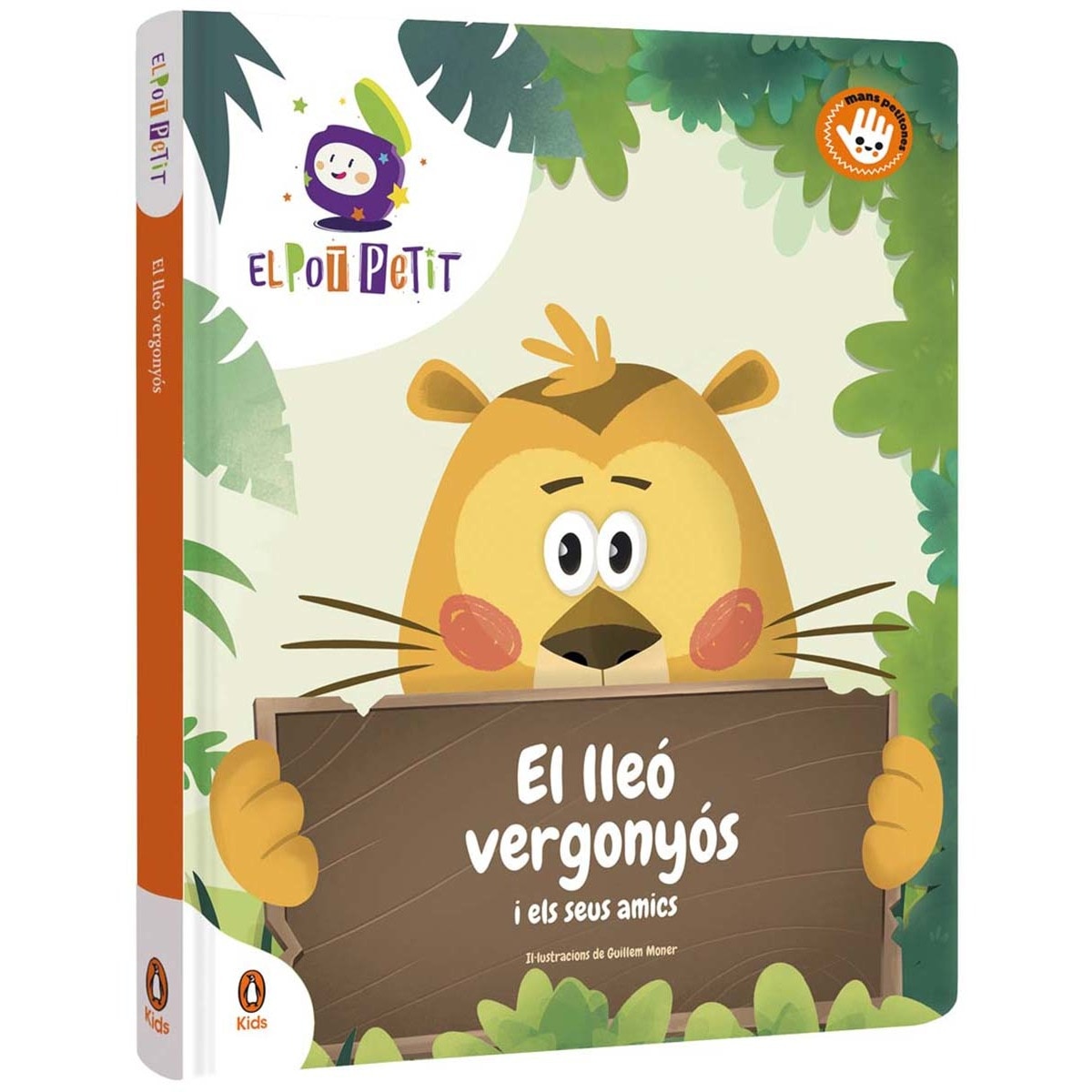 Imagem 0 de El lleó vergonyós i els seus amics: Llibre de cartró