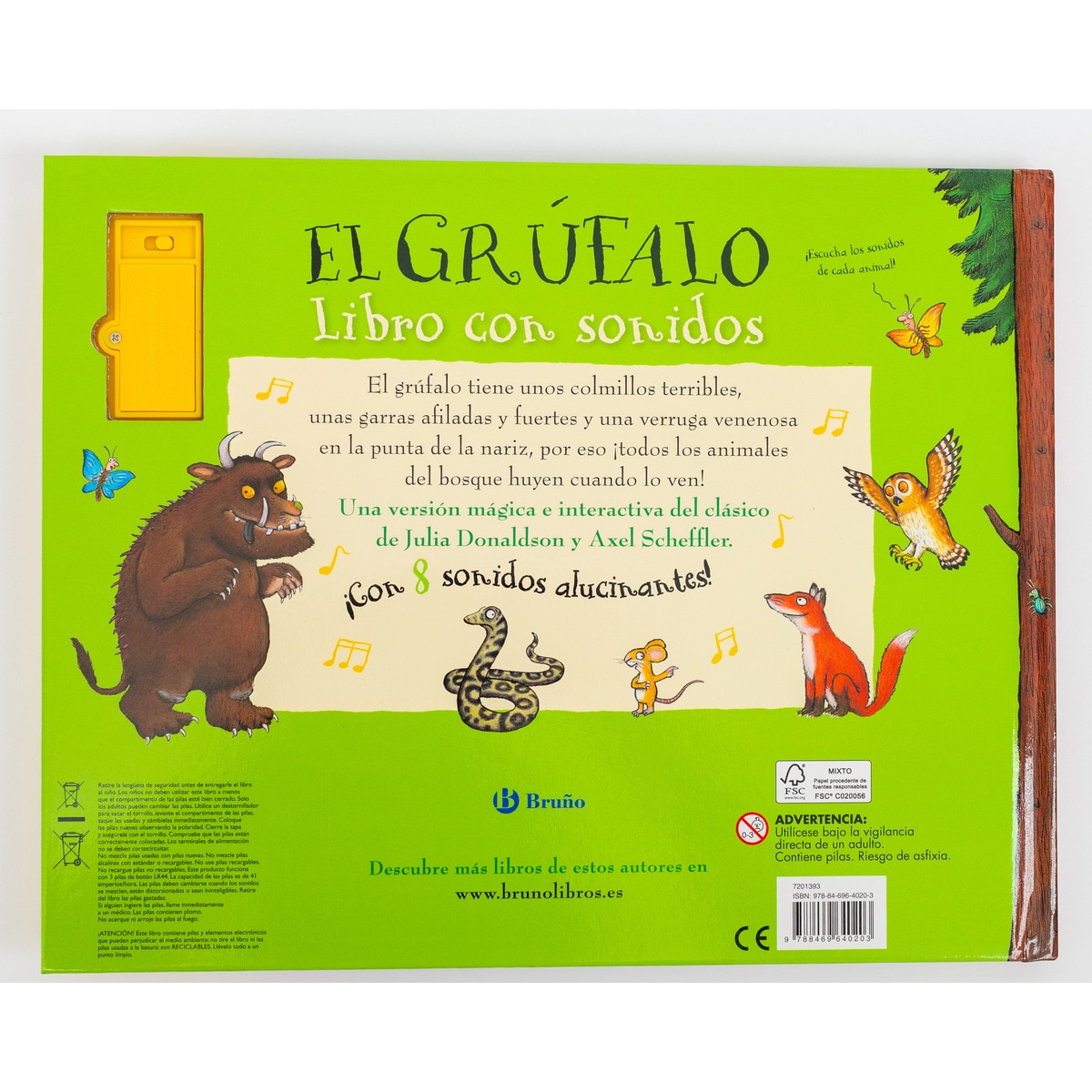 El grúfalo. Libro con sonidos (Capa dura) 2