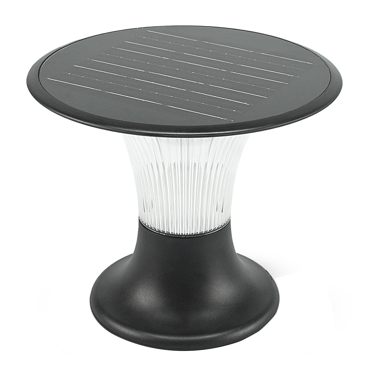 Aplique Solar LED Sobremesa Goliat CCT 3000K-4000K 2.200 lm Negro-2