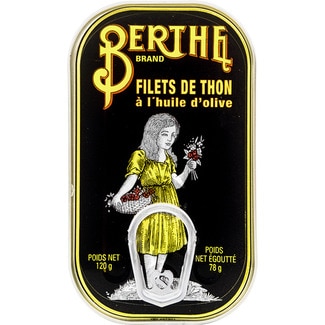 Filetes de Atum em Azeite lata 120 g - Berthe