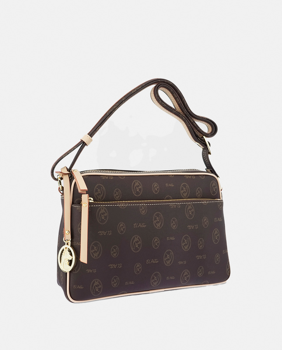 Mala Crossbody Castanho-3