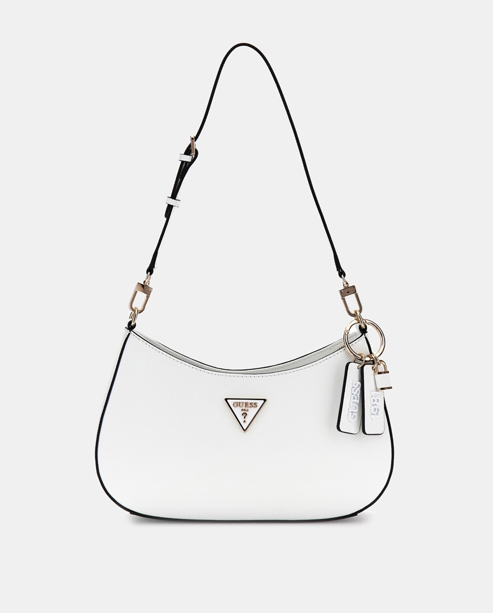 Guess Moda Bolso Guess El Corte Ingles Hobo En Blanco Con Cierre