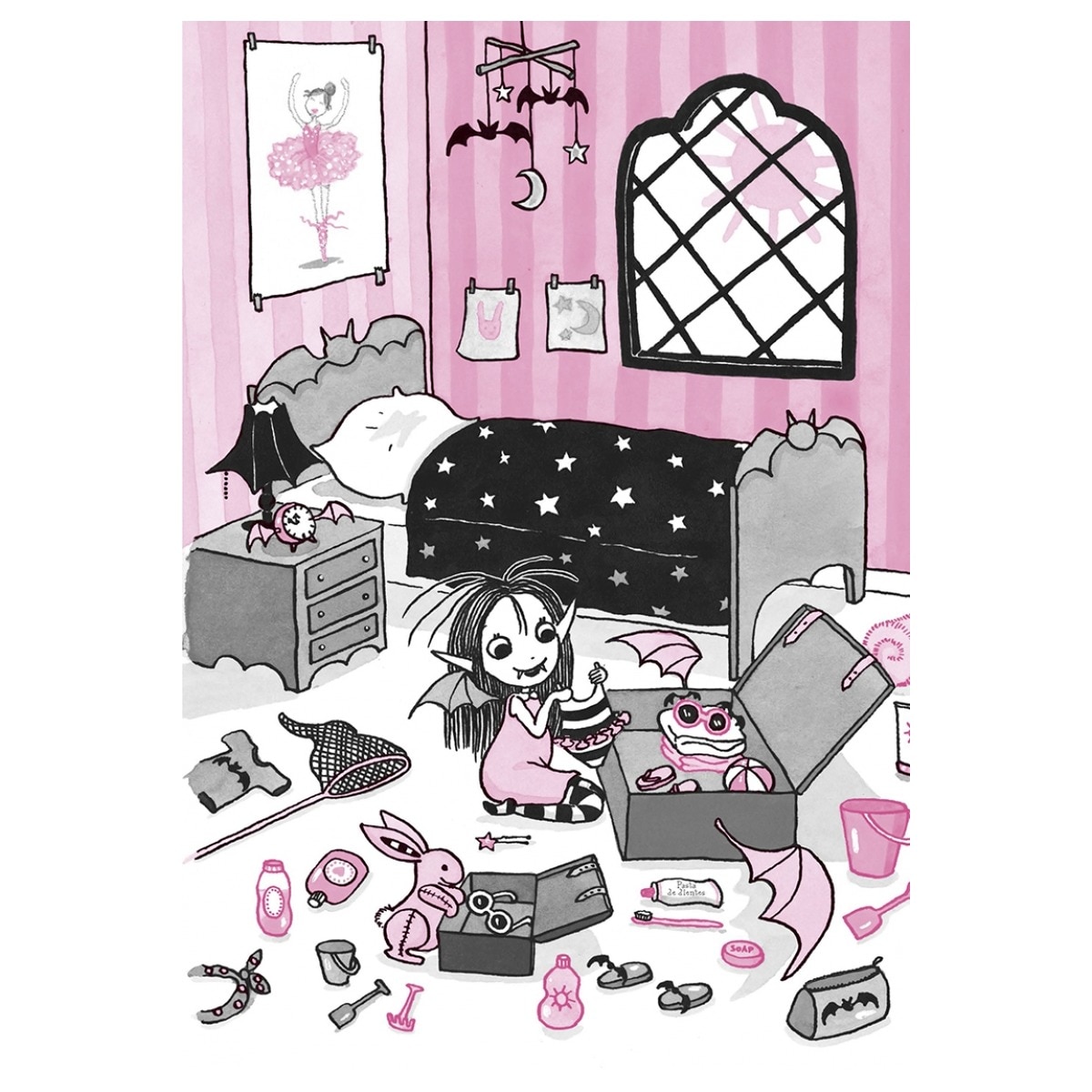 Isadora Moon 2 - Isadora Moon va de excursión: ¡Un libro mágico con purpurina en la cubierta! (Tapa blanda) 5