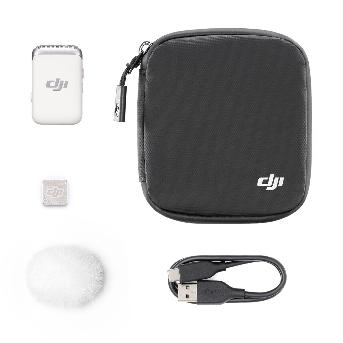 Transmissor DJI Mic 2 - Branco Branco-2