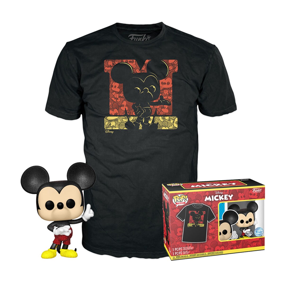 Camiseta Pop & Tee Mickey Mouse Disney Funko 1
