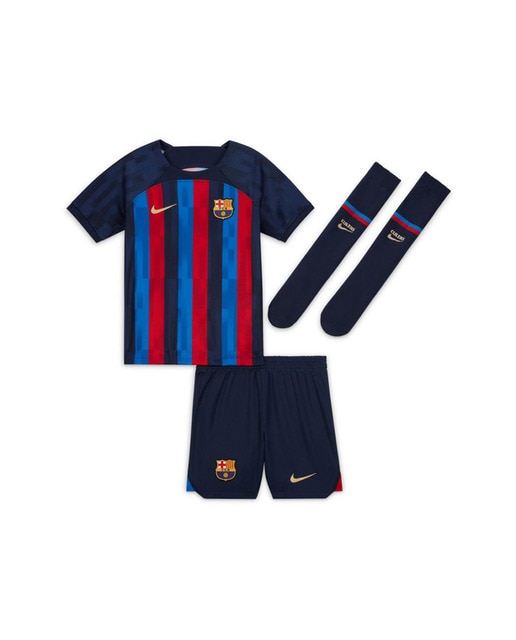 Imagen 0 de Conjunto de niños 1ª equipación FC Barcelona 2022-2023 Nike