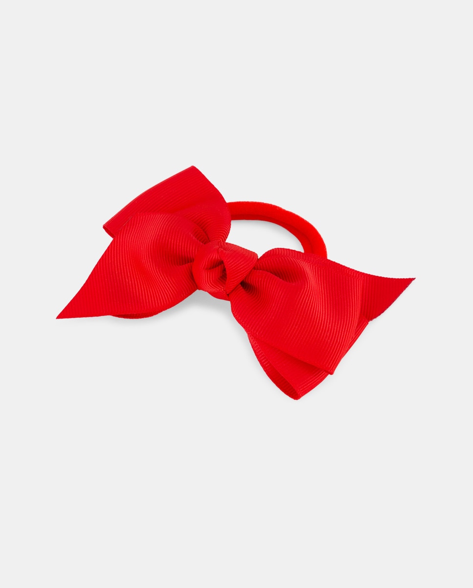 Elástico com Laço de Grosgrain Vermelho-1
