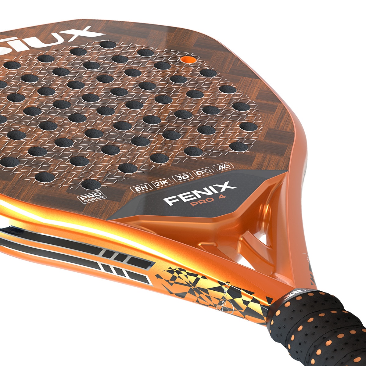 Raquete de Padel FENIX 4 PRO Laranja-2