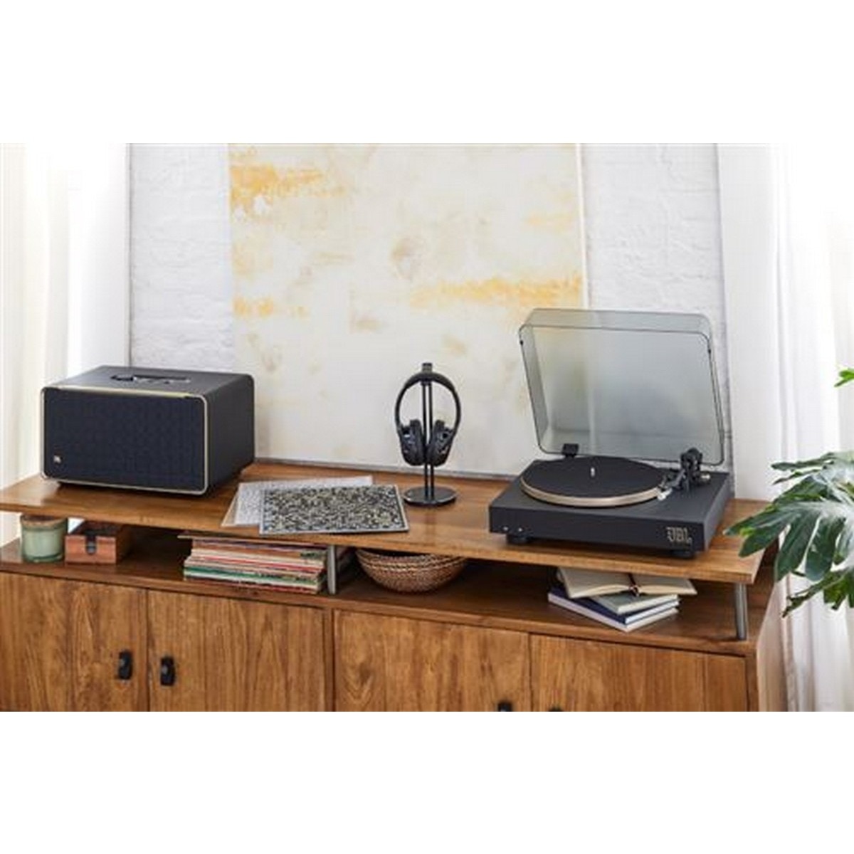 Giradiscos JBL Spinner Turntable com Bluetooth - Preto / Dourado Negro / Ouro-10
