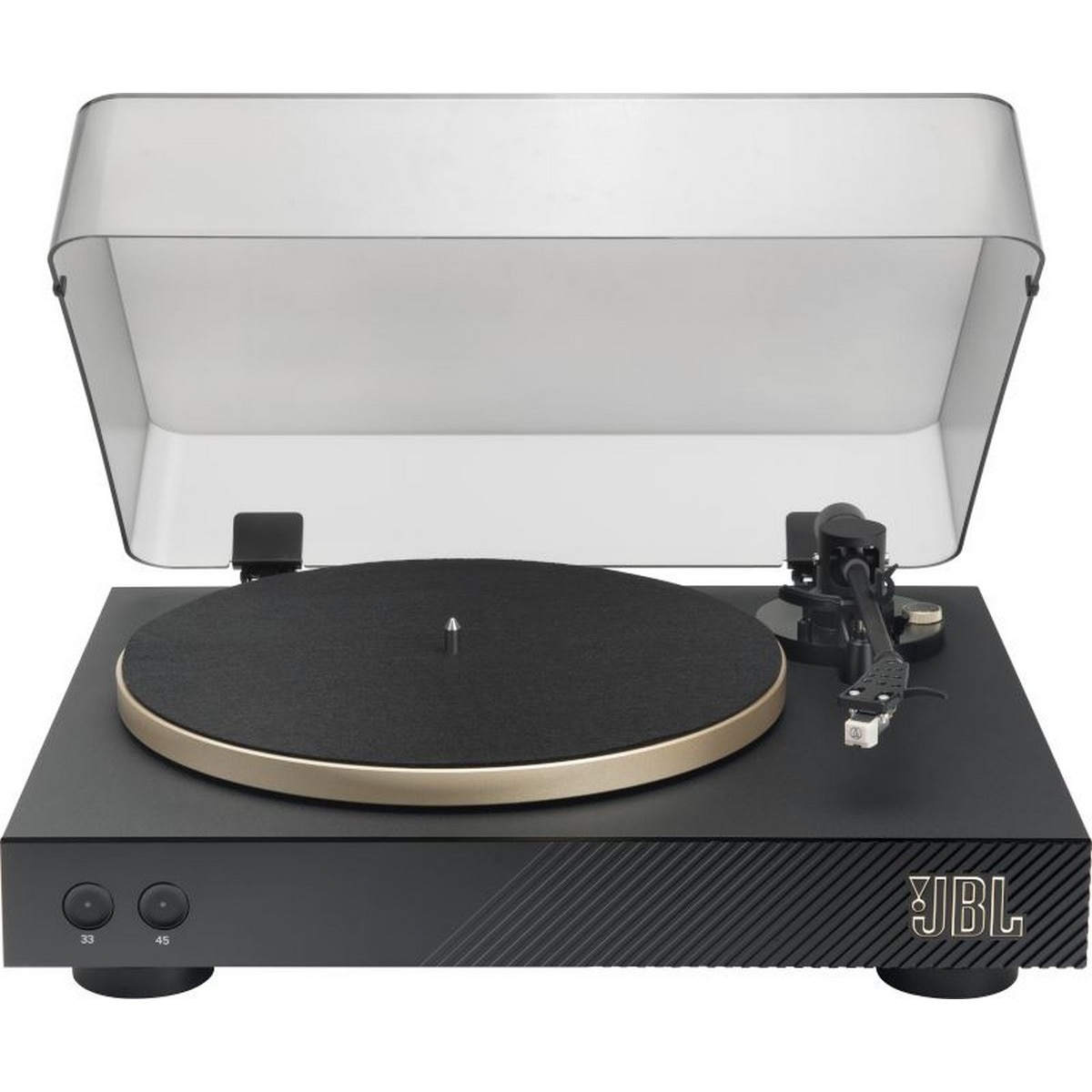 Giradiscos JBL Spinner Turntable com Bluetooth - Preto / Dourado Negro / Ouro-1