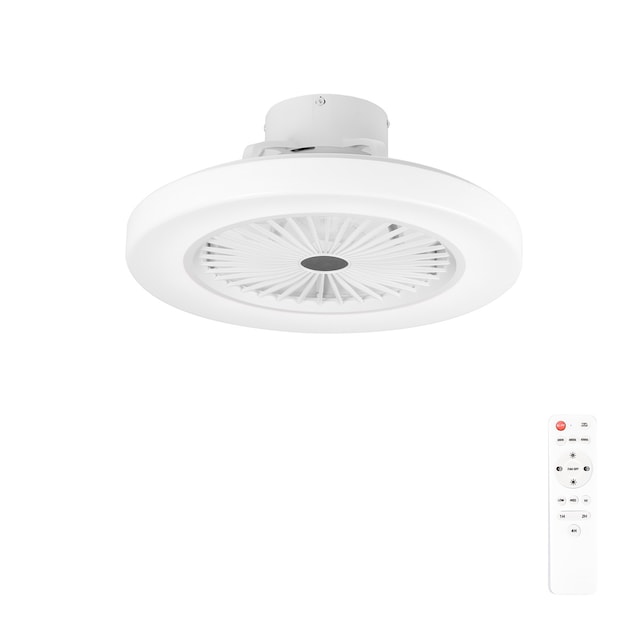 Imagem 0 de Ventoinha de Teto - 35 W com Plafond de Luz LED - 48 W Ø 50 cm