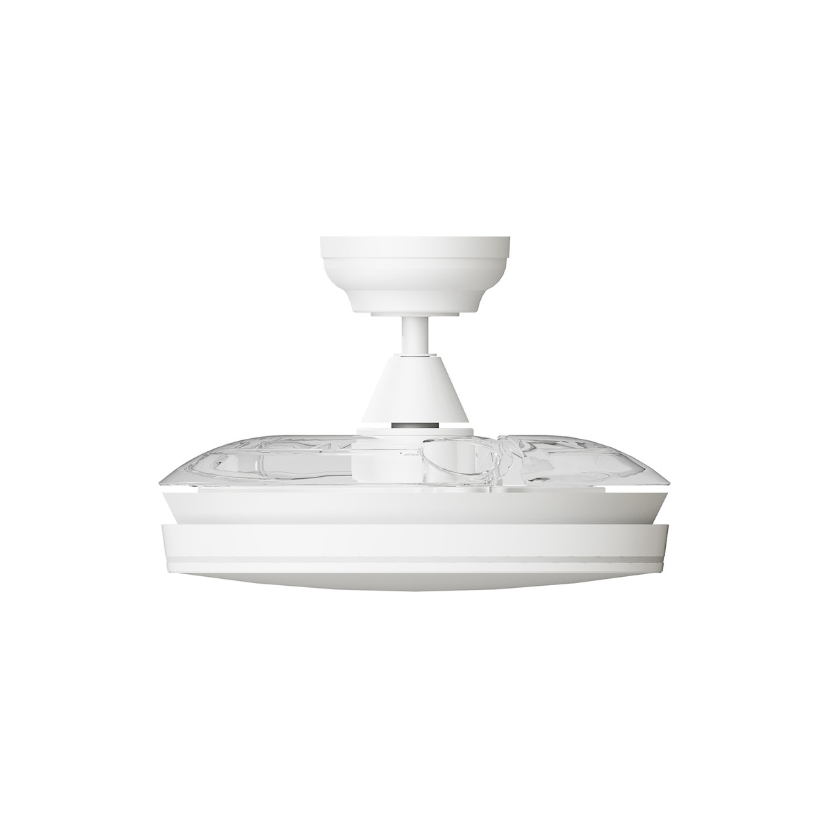 Ventilador de techo 28 W Noa con luz LED integrada 20 W Ø 91 cm Blanco-6