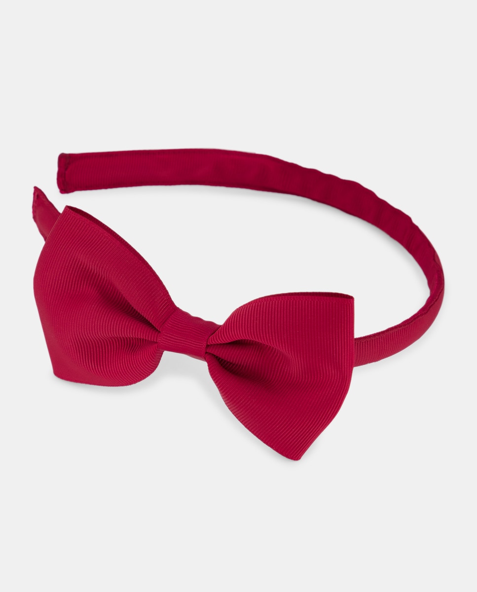 Bandolete com Laço de Grosgrain Grená-1