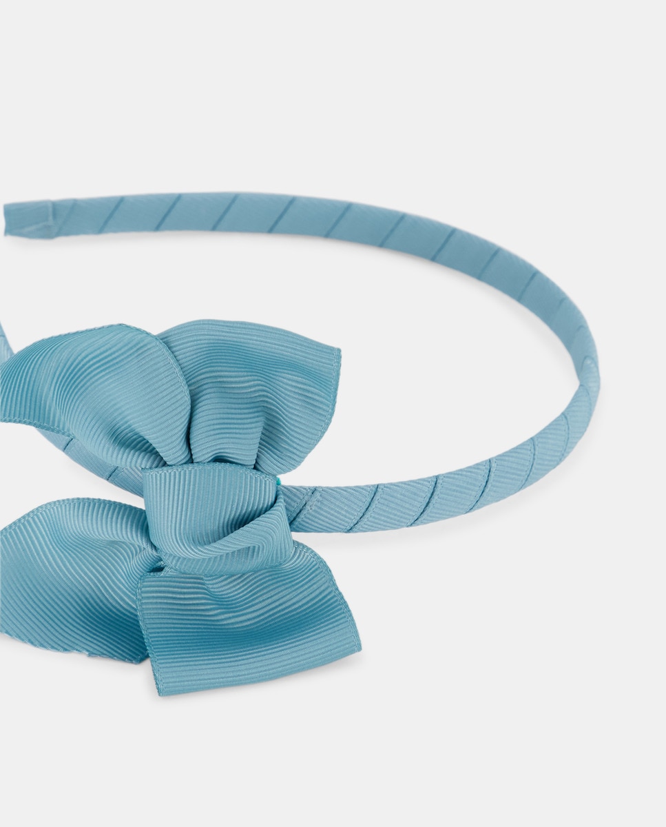 Bandolete com Laço de Grosgrain Verde Água-2