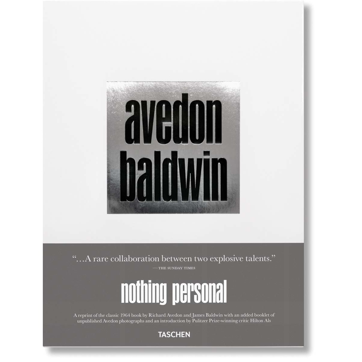 Richard Avedon. James Baldwin. Nothing Personal (Capa dura) 1