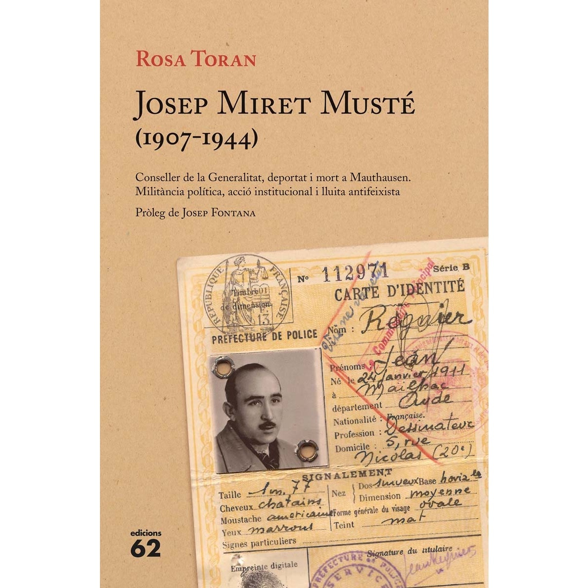 Josep Miret Musté (1907-1944) (Capa mole com abas) 1