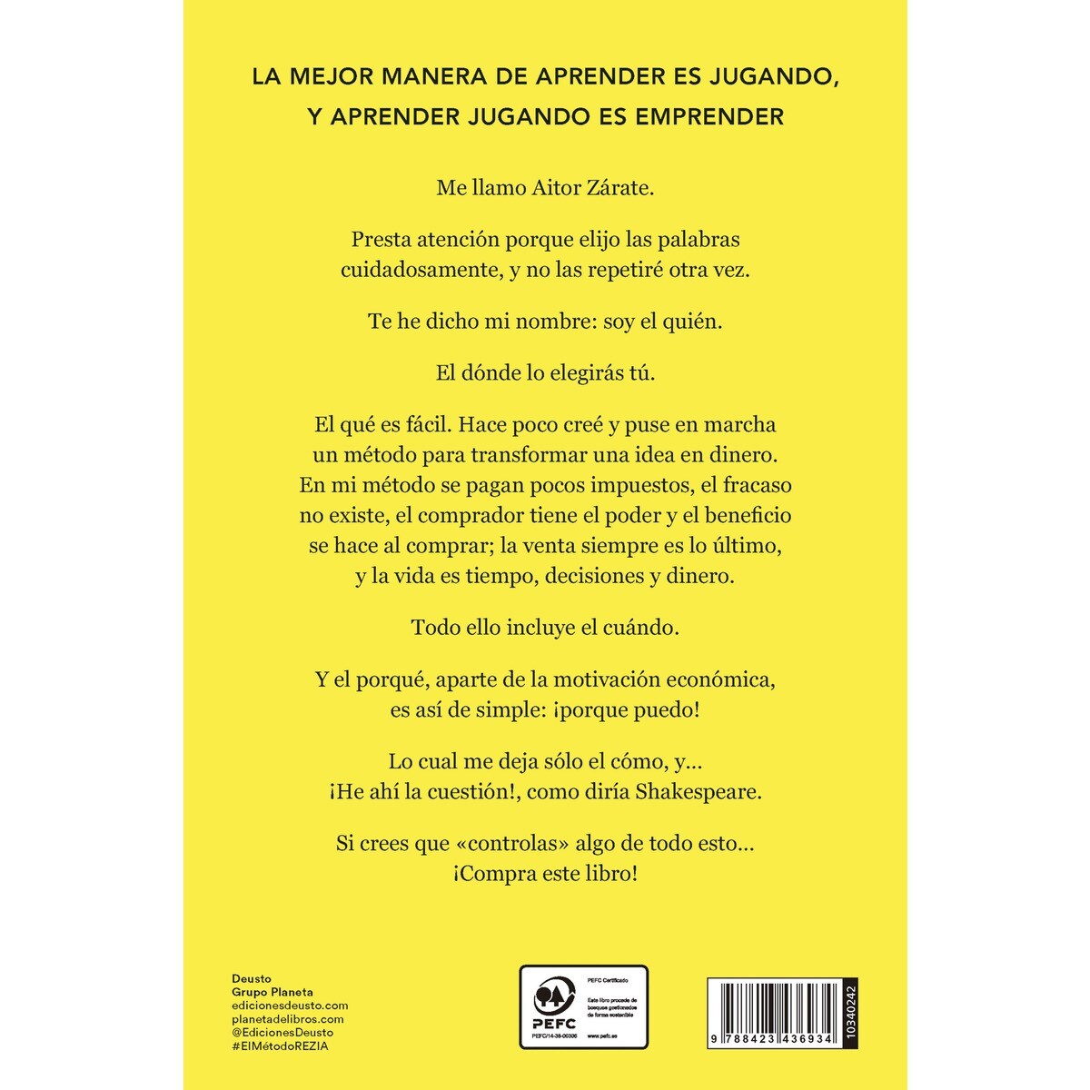 El método REZIA: Transforma tu idea en dinero (Capa mole com abas) 2