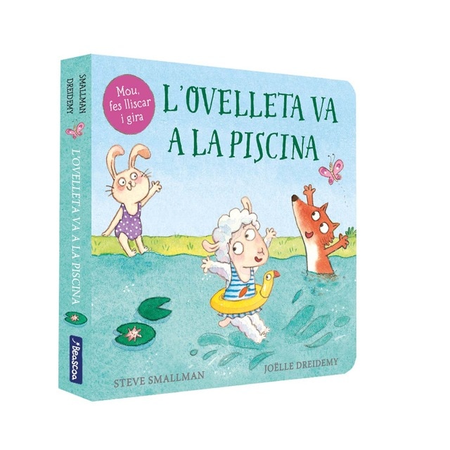 Imagen 0 de L'ovelleta va a la piscina (L'ovelleta que va venir a sopar. Llibre de cartró amb mecanismes)