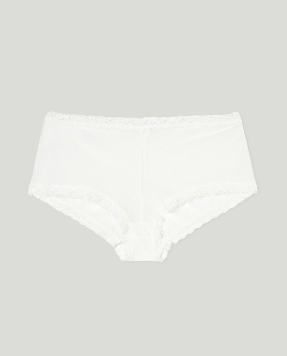 Culotte Básico com Plumetti Branco-marfim-3