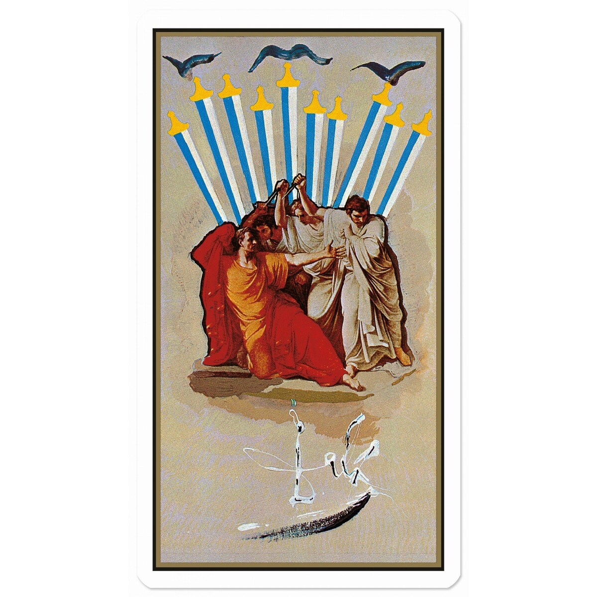 Dalí. Tarot 10