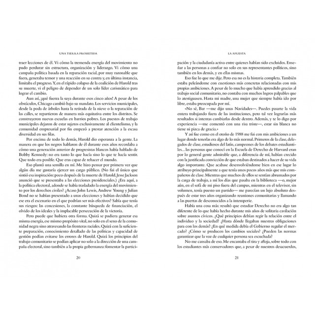 Una tierra prometida(Tapa dura) 5