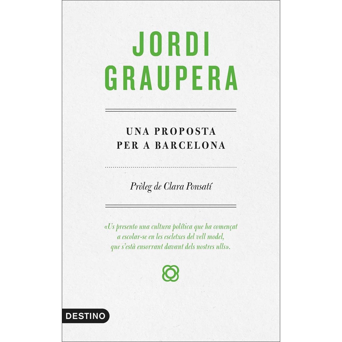 Imagem 0 de Una proposta per a Barcelona (Capa mole)