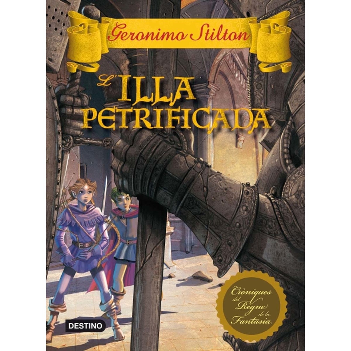 L'illa petrificada(Tapa dura) 1